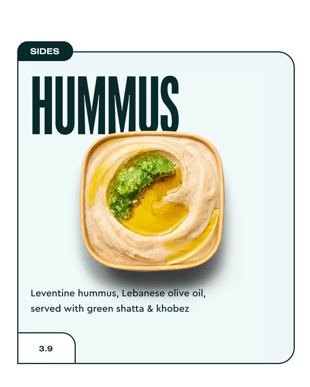 Sides Hummus